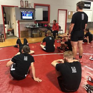 Image post by @gwuwrestling on Instagram