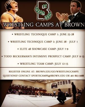 Image post by @brownu_wrestle on Instagram