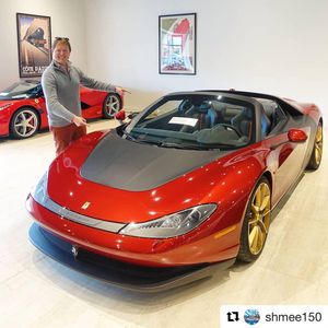 Image post by @ferrarilakeforest on Instagram