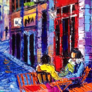 Image post by @monaedulescoart on Instagram