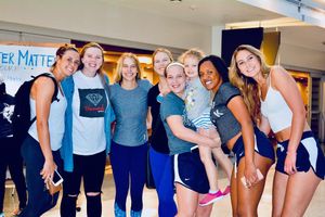 Image post by @nsu_vball on Instagram