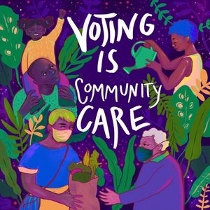 Image post by @rockthevote on Instagram
