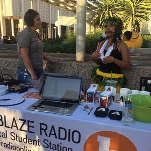 Image post by @blazeradioasu on Facebook