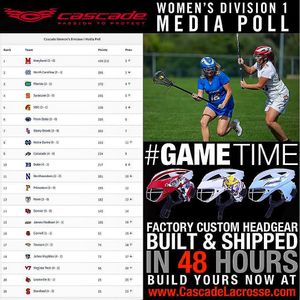 Image post by @cascade_lacrosse on Instagram