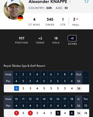 Image post by @alexknappegolf on Instagram