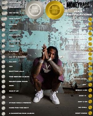Image post by @moneybaggyo on Instagram
