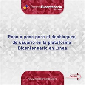 Image post by @bancobicentenario on Instagram