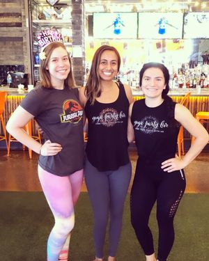 Image post by @yogapartylive on Instagram