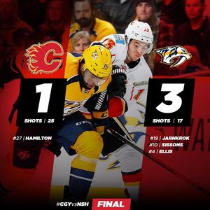 Image post by @nhlflames on Instagram