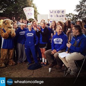 Image post by @wheatonlyons on Instagram