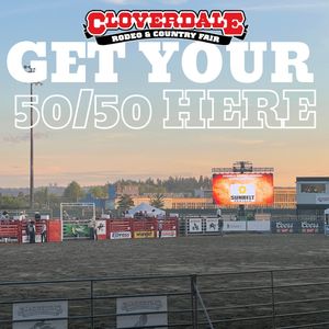 Image post by @cloverdalerodeo on Instagram