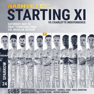 Image post by @nashvillesc on Instagram