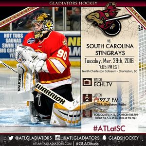 Image post by @atlgladiators on Instagram