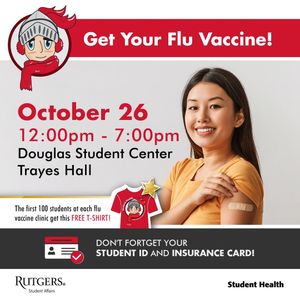 Image post by @rustudenthealth on Instagram