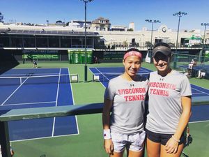 Image post by @badgerwtennis on Instagram
