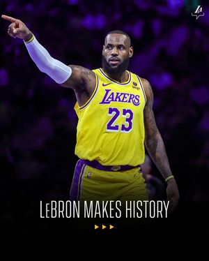 Image post by @lakers on Instagram