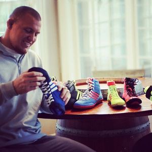 Image post by @adidaswrestling on Instagram