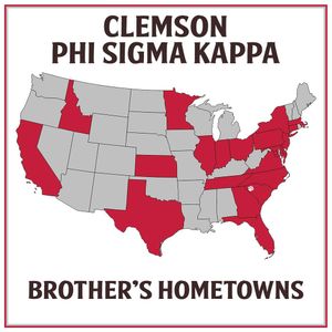 Image post by @clemsonphisig on Instagram