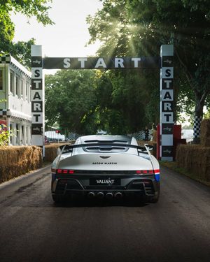 Image post by @astonmartin on Twitter/X