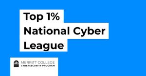 Image post by @MerrittCollegeCyberProgram on Facebook