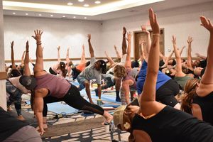 Image post by @yogapartylive on Instagram
