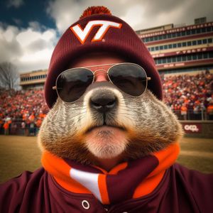 Image post by @HokiesFB on Twitter/X