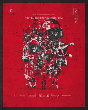 Image post by @GoBearcatsFB on Twitter/X