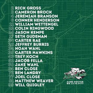 Image post by @IndianapolisAlleyCats on Facebook