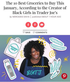 Image post by @blackgirlsintraderjoes on Instagram