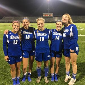 Image post by @drakewomensoccer on Instagram
