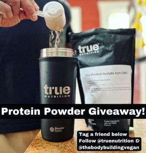 Image post by @thebodybuildingvegan on Instagram