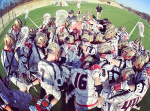 Image post by @vmi_lacrosse on Instagram