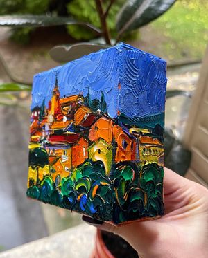 Image post by @monaedulescoart on Instagram