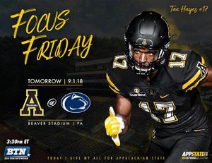 Image post by @appstate_fb on Instagram