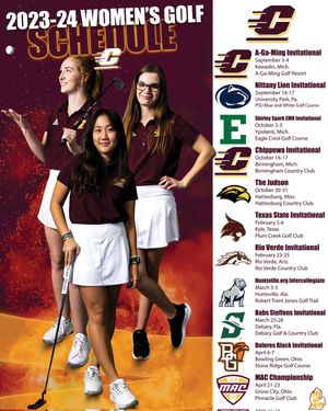 Image post by @CMUWGolf on Twitter/X