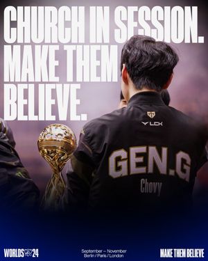 Image post by @lolesports on Twitter/X