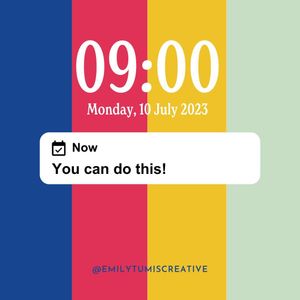 Image post by @emilytumiscreative on Instagram