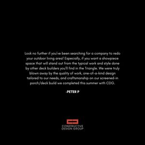 Image post by @constructivedesigngroup on Instagram