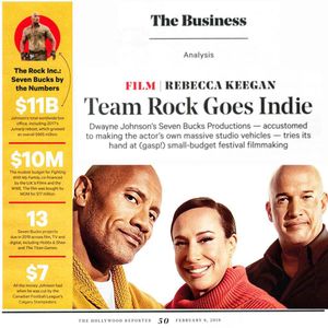 Image post by @therock on Instagram