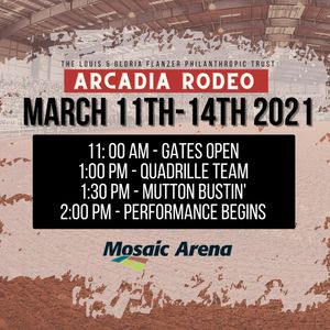 Image post by @arcadiarodeo on Instagram