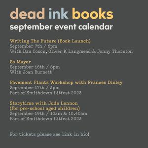 Image post by @deadinkbooks on Instagram