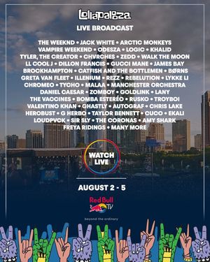 Image post by @lollapalooza on Instagram