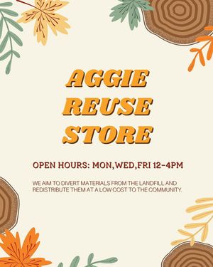 Image post by @aggiereusestore on Instagram