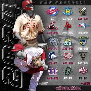 Image post by @CMUMavsBaseball on Twitter/X