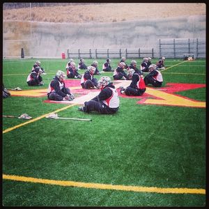 Image post by @vmi_lacrosse on Instagram