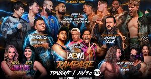 Image post by @AEW on Twitter/X