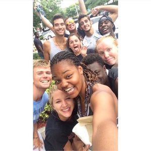 Image post by @nsu_vball on Instagram