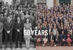 Image post by @tuckschool on Instagram