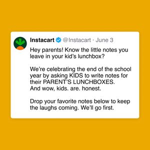 Image post by @instacart on Instagram