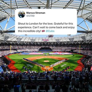 Image post by @cubs on Instagram